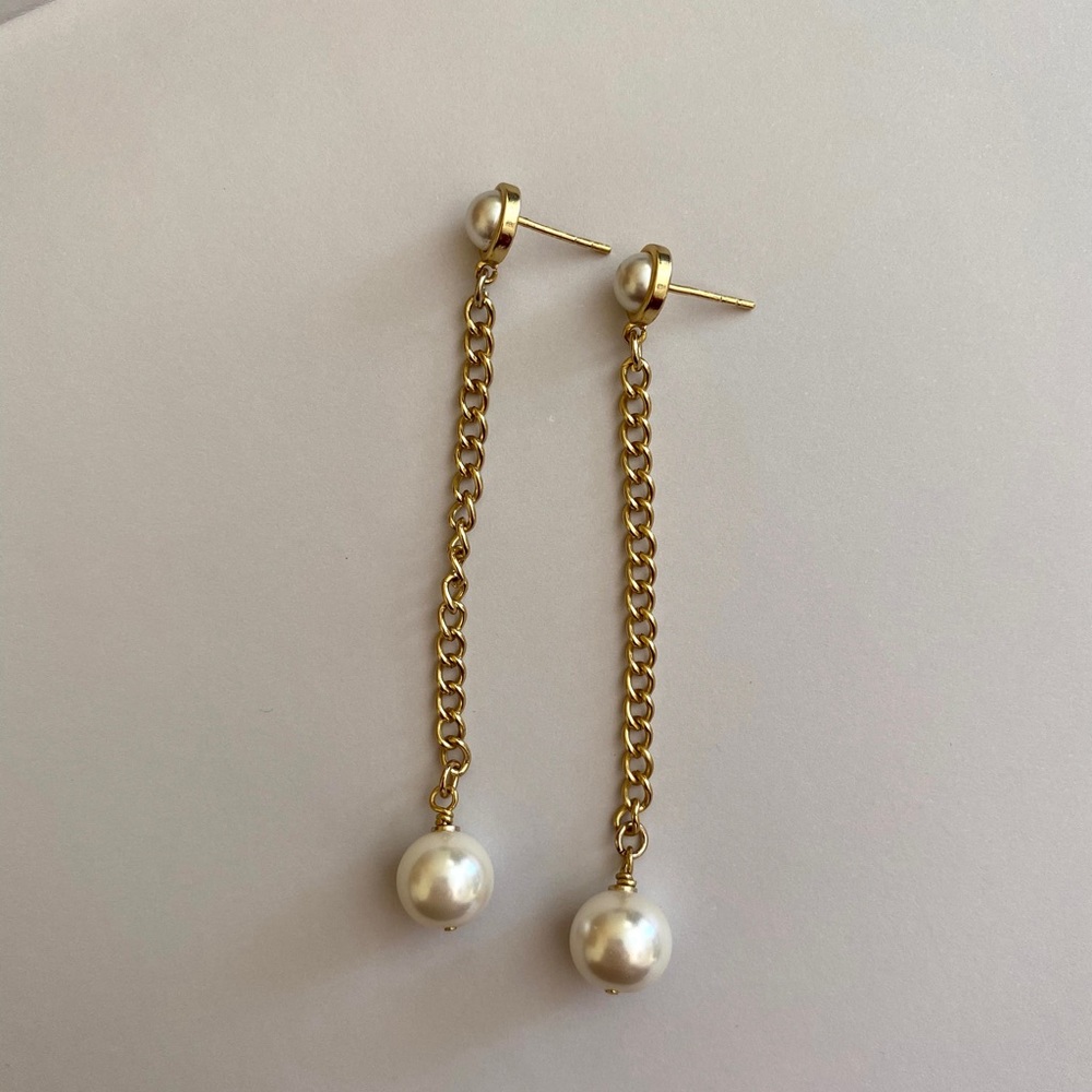 Authentic Modified Chanel earrings